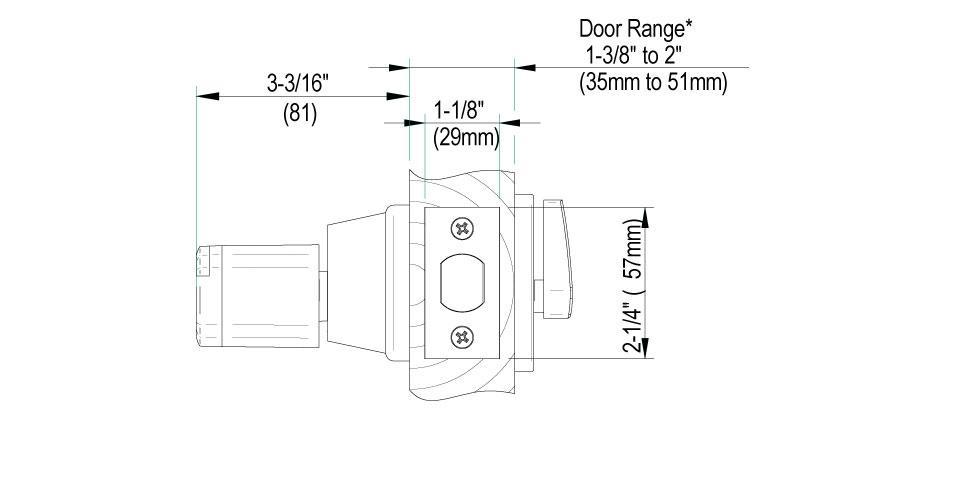 SALTO Neo - Deadbolt Cylinder