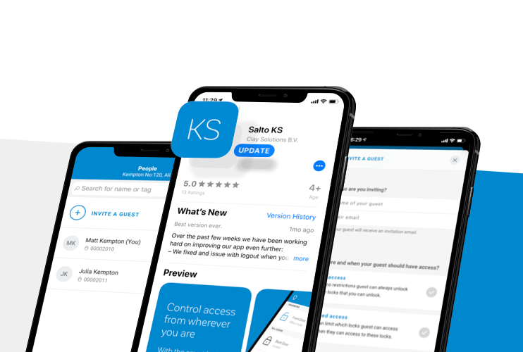 New SALTO KS app release (version 4.1.6 & 5.1.5)