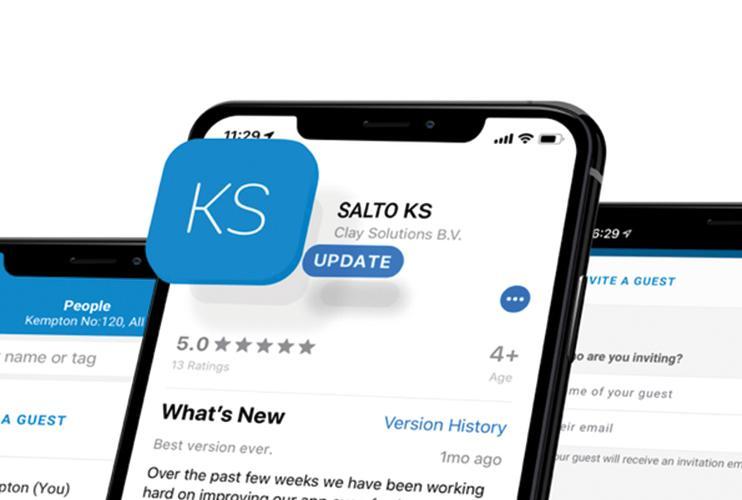 Khám phá bản phát hành ứng dụng SALTO KS mới (iOS phiên bản 6.1.2 và Android phiên bản 6.1.2) Khám phá bản phát hành ứng dụng SALTO KS mới (iOS phiên bản 6.1.2 và Android phiên bản 6.1.2)